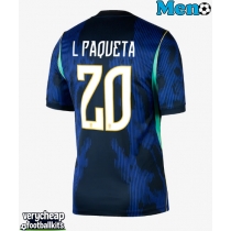 Brazil Lucas Paqueta #20 Replica Away Shirt World Cup 2026 Short Sleeve